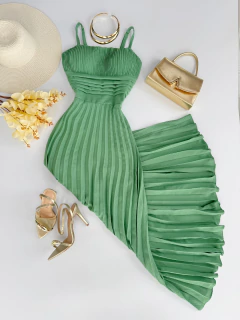 Image of Vestido plissado - (cópia) - (cópia) - (cópia)