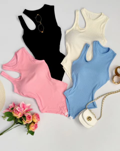 Body canelado - comprar online