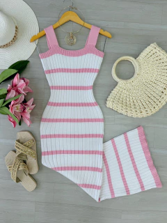 Vestido tricot modal