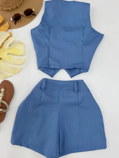 Conjunto Alfaiataria colete - Glamix 
