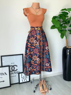 Saia midi alfaiataria - (cópia) (cópia) - buy online