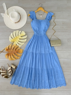 Vestido midi laise