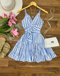 Vestido listrado