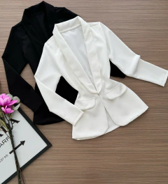 Maxi blazer alfaiataria