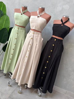 Conjunto saia e cropped - Glamix 