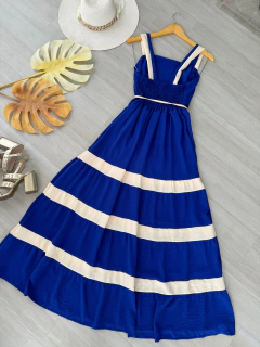 Vestido Longo listras - comprar online