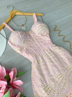 Vestido midi laise - comprar online