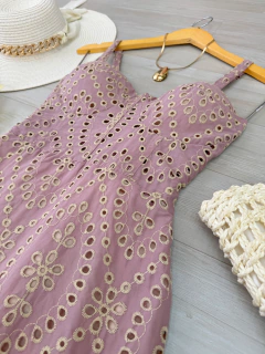 Vestido midi laise - comprar online