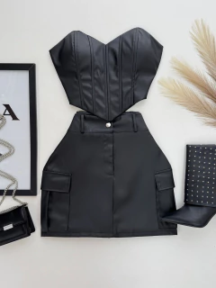 Cropped corset couro (cópia) (cópia) (cópia) - (cópia) - online store