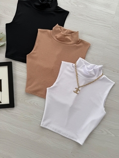 Cropped Ribana gola - comprar online