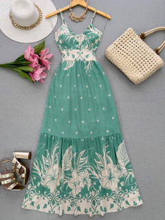 Vestido longo listras - (cópia) - (cópia)