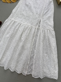 Vestido laise branco - comprar online