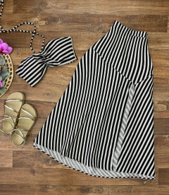 Conjunto linho listrado - comprar online