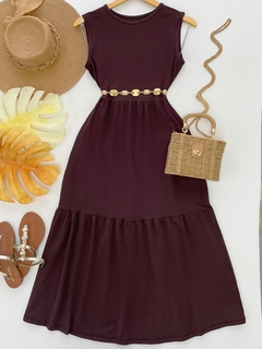 Imagem do Vestido longo moletinho