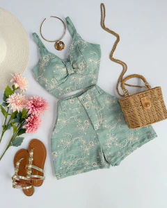 Conjunto bordado - Glamix 