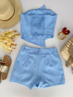 Conjunto Alfaiataria Isa na internet