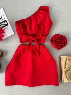 Conjunto Alfaiataria vermelho - (cópia) on internet