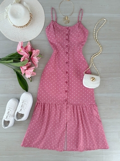 Vestido Midi poá (cópia) (cópia) (cópia)