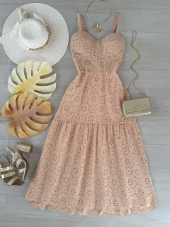 Vestido midi laise