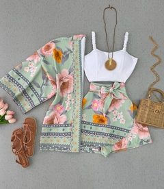 Conjunto kimono inspired FRM