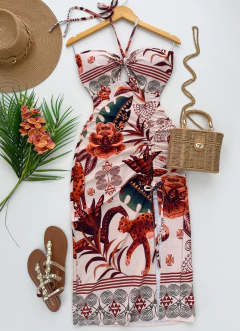Vestido midi inspired FRM - comprar online
