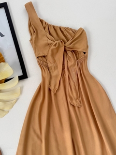 Vestido longo manga nula na internet