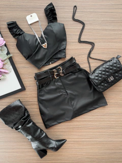 Saia/shorts courino - comprar online