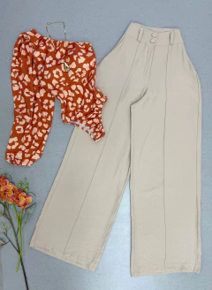 Calça pantalona na internet