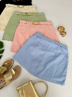 SAIA SHORTS COM CINTO - Glamix 