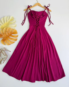 Vestido midi Isadora - Glamix 