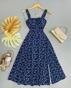 Vestido midi Luana - comprar online