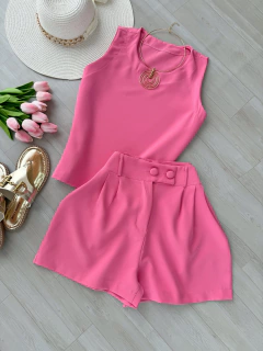 Conjunto Alfaiataria Alice rosa - comprar online