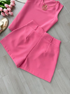 Conjunto Alfaiataria Alice rosa na internet