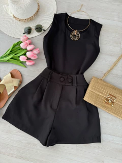 Conjunto Alfaiataria Alice preto - comprar online