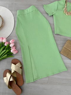 Conjunto Ribana verde menta - comprar online