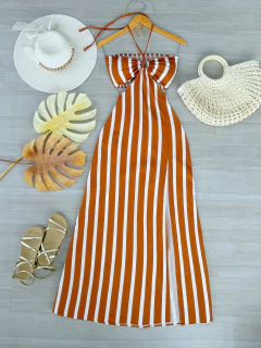 Vestido listrado Grécia (cópia) (cópia)