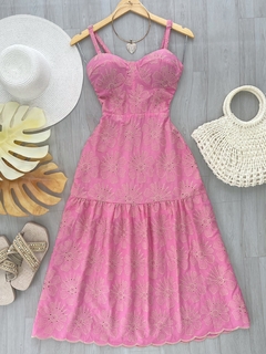 Vestido midi laise