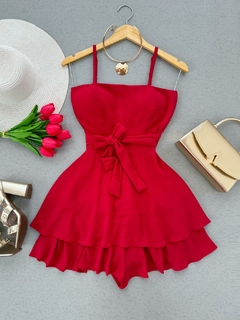 Macaquinho Júlia vermelho