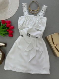 Conjunto Alfaiataria branco guipir - comprar online