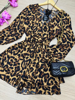 Macaquinho Juliana animal print - comprar online