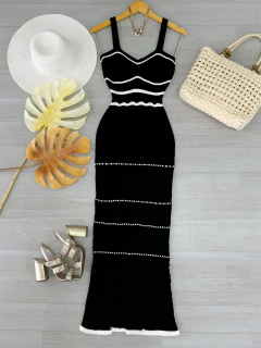 Vestido tricot modal