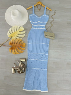Vestido tricot modal