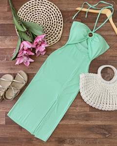 Vestido Canelado
