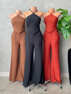 Conjunto pantalona preto - Glamix 