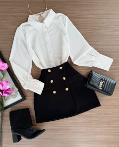 Saia lã batida premium - Glamix 