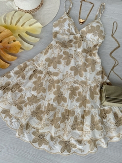 Vestido laise bordado - (cópia) - buy online