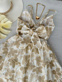 Vestido laise bordado - (cópia) on internet