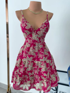 Vestido laise bordado - (cópia) on internet