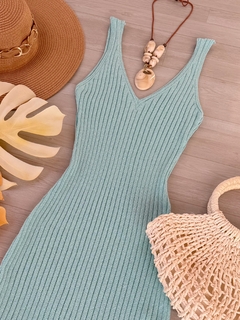 Imagem do Vestido tricot canelado