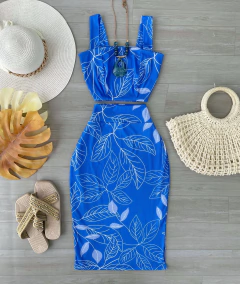 Conjunto mídi canelado